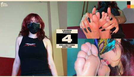 Two 18-Year-Old Beauties in Intense Lesbian Foot Worship, Wet Tongue On Long Toes - ASMR FOOT WORSHIP SOUNDS - LESBOS PODES VOL 4 - MAYA VS LUNA - COLLECTORS EDITION - 1080P