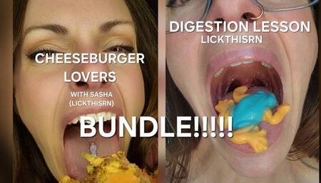 Cheeseburger Lovers AND Digestion Lesson Bundle!