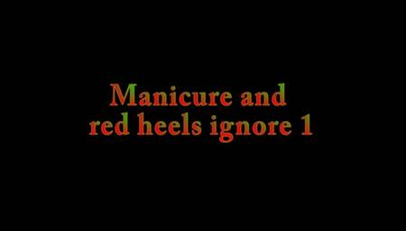 Manicure and red heels ignore 1-MOV