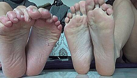 The most popular video of the year, the return of the black and smooth dirty feet