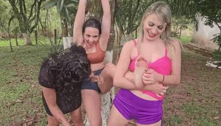 Nicole Romanoff Again - NICOLE TIED ON A TREE - FULL HD