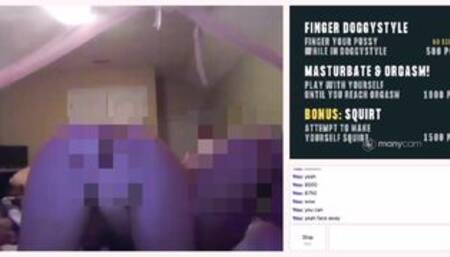 Two Teens Masturbating on  Lesbians