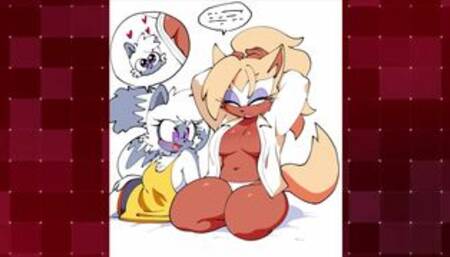 tangle x whisper lesbian FUCK !