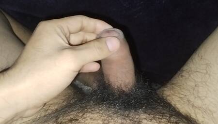 Playing with my dick girl