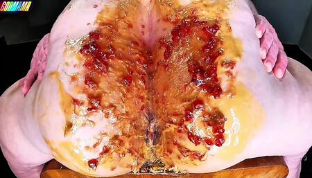 Try Eating The Biggest PBJ BBW Ass Sandwich Ever