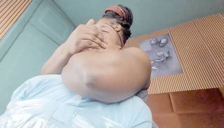 Suffer in the midst of the fat and large hands of the powerful Ruby - CLIP 3