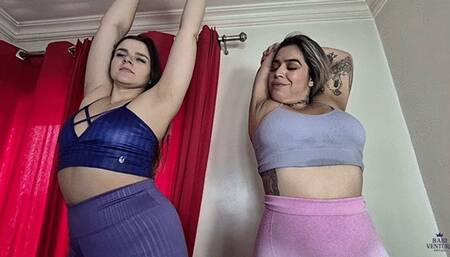 How delicious is my best friend's sweat!! part 1