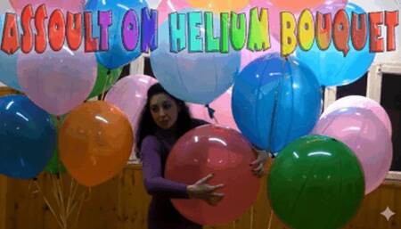 Assoult on helium bouquet