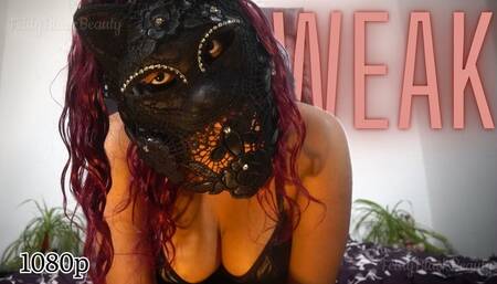 WEAK: Ebony Femdom Findom Verbal Humiliation 1080p