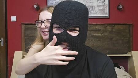 Naughty Masked Man Bites My Fingers - Painful Deep Marks & Kinky Whimpers