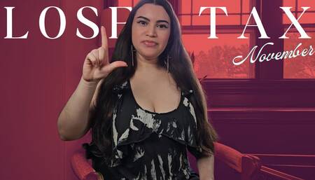 Loser Tax November - Loser Reprogramming Guidance with Countess Wednesday - Sex Denial, Sexual Rejection, Loser Porn, Mind Fuck MP4 1080p