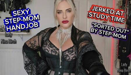 Lady Nina Birch - Step Mom Study Help Handjob