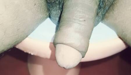 Desi handjob video at alone Home