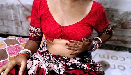 Sexy Bhabi at Home Alone