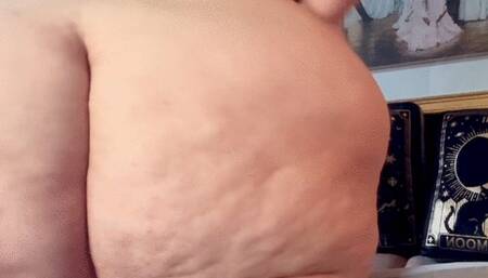 Riding and Squashing Him Pantyless