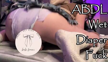 ABDL Wet Diaper Fuck