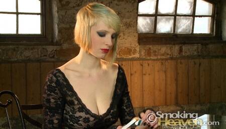 Smoke Ring And French Inhales, Menthol Slim Cigarettes - 1080