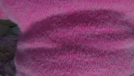 Desperate Leak: Sweater Soaked in White Panties