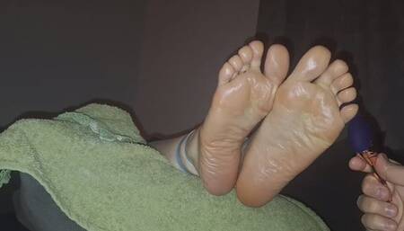 Feather-Tormented Toes: Tied, Teased & Barely Holding It Together