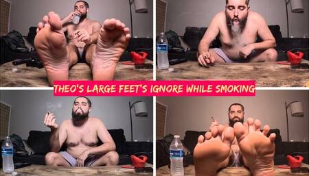 Theo’s Large Feet’s Ignore While Smoking 4K
