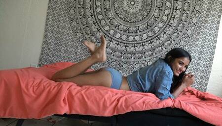 Prone Bone Panty Fucking