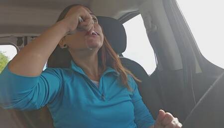 Toothbrushing in my car Adventure