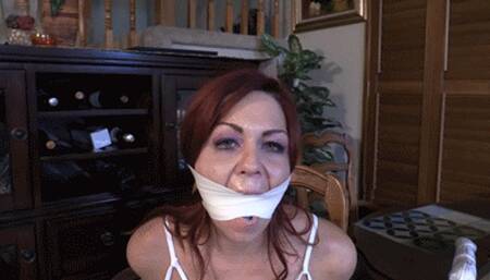 sd2511BROOKE-Bound and gagged with rope tied up her pussy was what she wanted all along!