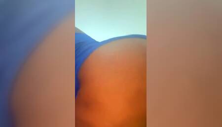Dirty Diana gets fucked in her long blue dress