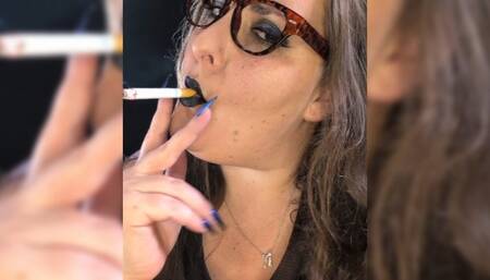 Smoke with me. Double Drags and nose exhales