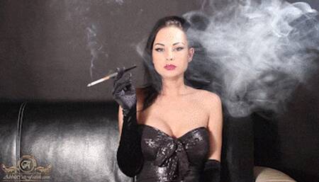 Audible Smoking With Cig Holder! (4K UHD)