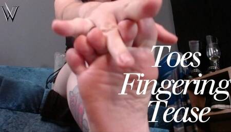 Toe Fingering Tease