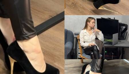 Itchy feet and high heels