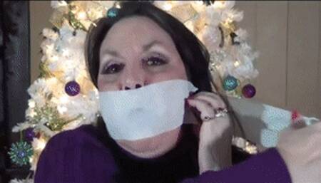 Gina's Holiday Bondage Surprise