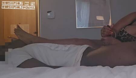 [HJ Restrained] Smelly Feet HJ Milking & Nonstop Post Nust Sensitivity Stroking