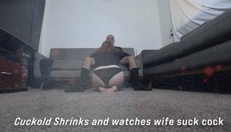 Cuck Husband Magic shrink watching wife suck cock 2