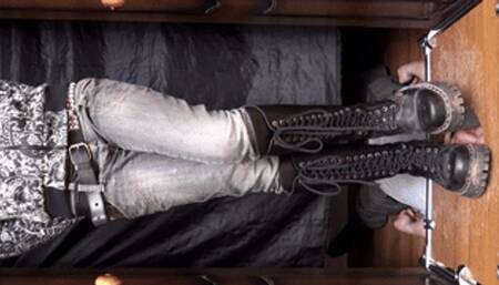 I can crush your floor-face using my high Doc Martens boots, flo310x 1080p