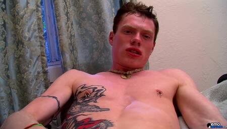 Jerking with Sexy Young Aaron
