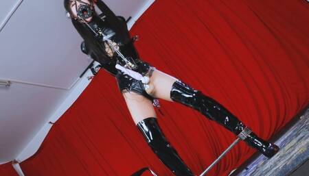 Trembling on 12cm Heels: The Denied Femboy Collapses Under Vibration