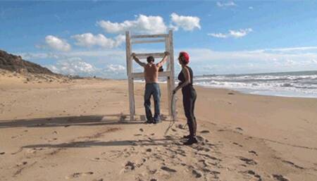 Whipped On A Beach In Sicily (1080p)