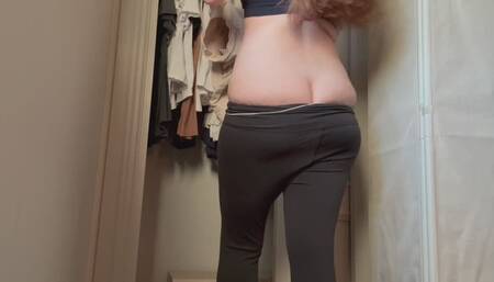 Showing off my Bum crack