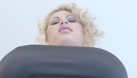 Brooke Haven in hot nude face sitting sex blowjob ass worship pussy licking female domination and upskirt pov ass closeups with verbal humiliation 54455