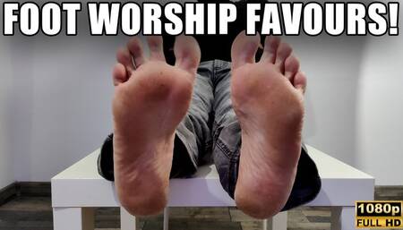 KingMarti: Foot Worship Favours - Full HD 1080p