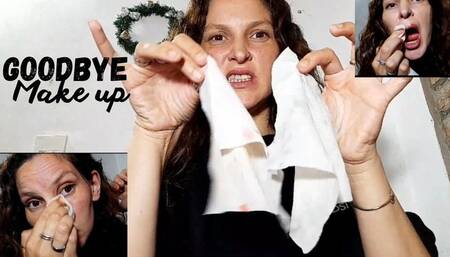 Goodbye make up