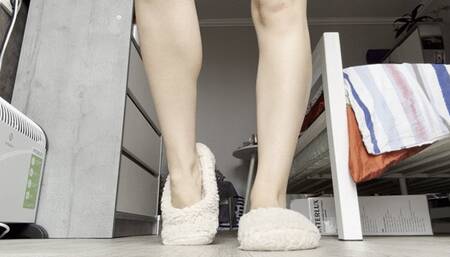 Sniff my sweaty feet and shoes!