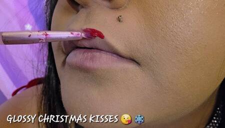 GLOSSY CHRISTMAS KISSES