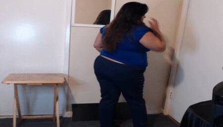 Embarrassed Nude Female at Dr's Office