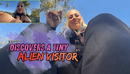 Giantess XZanthia Finds a Tiny Alien – Soft Size Play Fantasy (HD 1080p MP4)