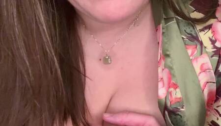 Sexting session self suck nipple licking reverse cowgirl