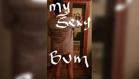 Twink Bubble Butt cleans cabinet