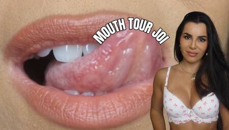 Mouth tour JOI - OnlyVanessa
